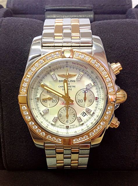 breitling chronomat usato ebay|Breitling Chronomat 44 diamond bezel.